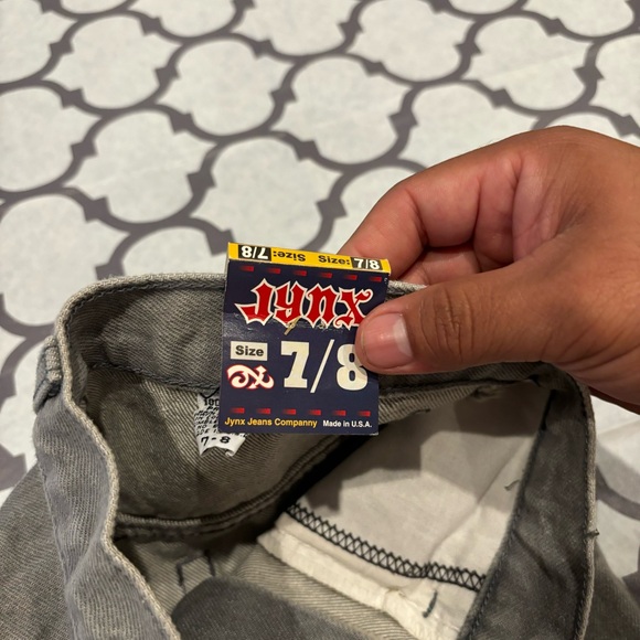 Vintage Jynx Jeans Kids 7-8 Made In USA Y2K Baggy Wide JNCO Skater Rare New - Picture 5 of 11